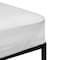 Flash Furniture Capri Comfortable Sleep Premium Fitted 100% Waterproof-Hypoallergenic Vinyl Free Mattress Protector - Breathable Fabric Surface, Twin RF-MP101-T-GG - alternate 5